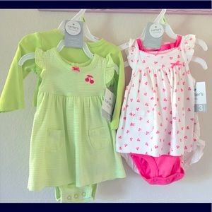 Cherry 3-month Baby Outfit Bundle Set
